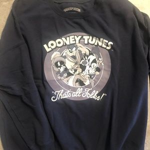 Looney tunes crew neck sweater xxl
